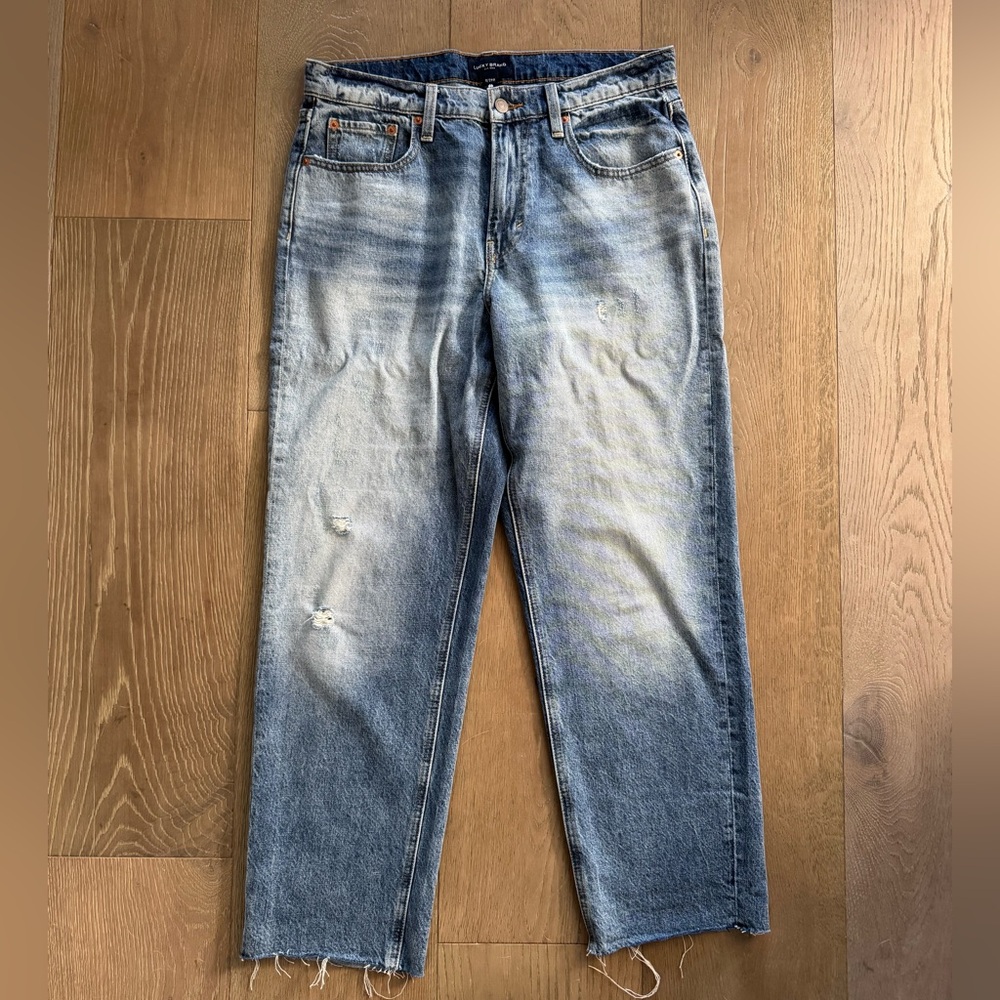 Lucky Brand boyfriend jeans
